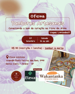 Oficina Tambores Artesanais